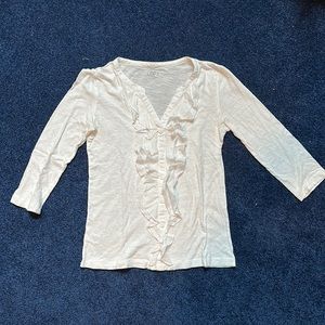 Ann Taylor LOFT 3/4 sleeved shirt